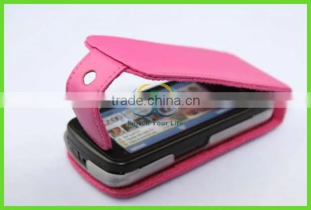 plain mobile phone leather cases for nokia