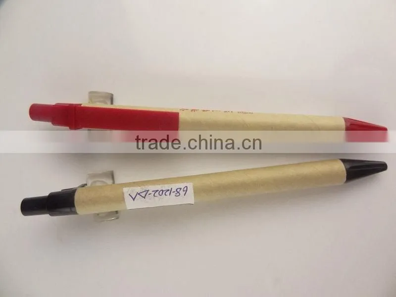 different colors plastic ball point pen,wood pen
