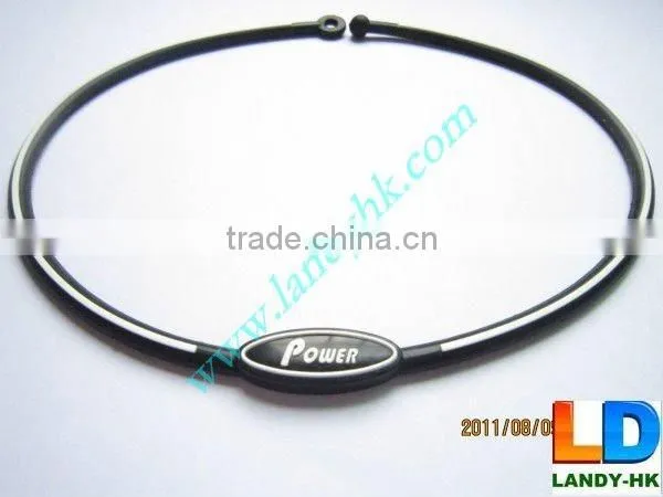 Silicone Power Energy Balance Necklace, Fatigue Release