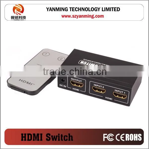 4Kx2K HDMI 1.4a switch 2x1