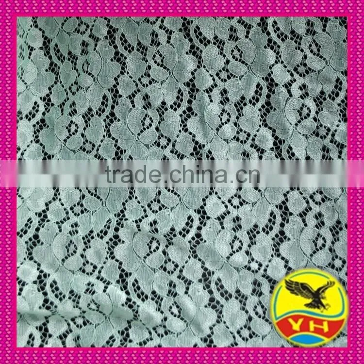fashion soft elastic nylon lace fabric for lingerie ,bra