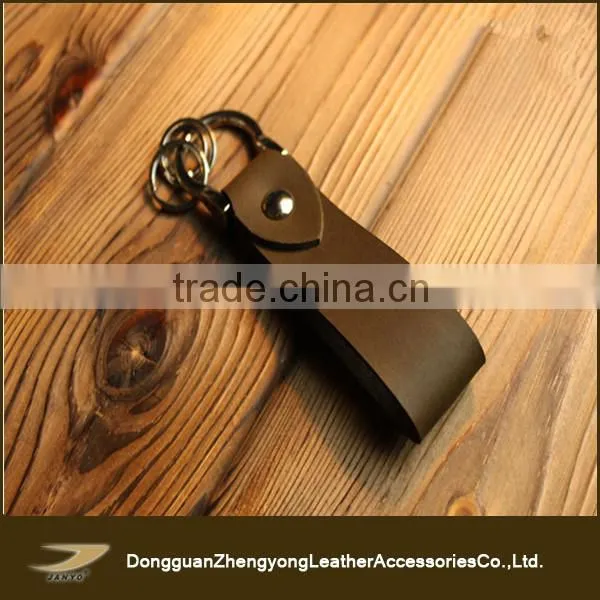 custom leather goods leather key chain
