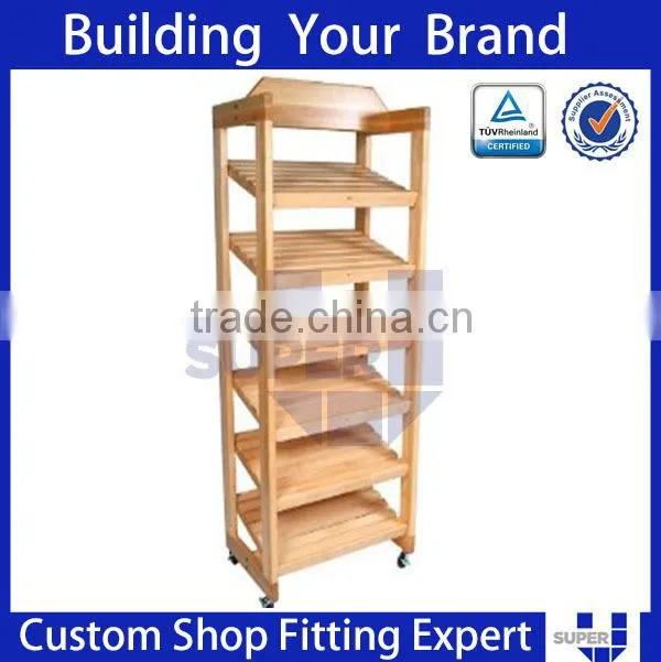 retail portable multi- layers display stand