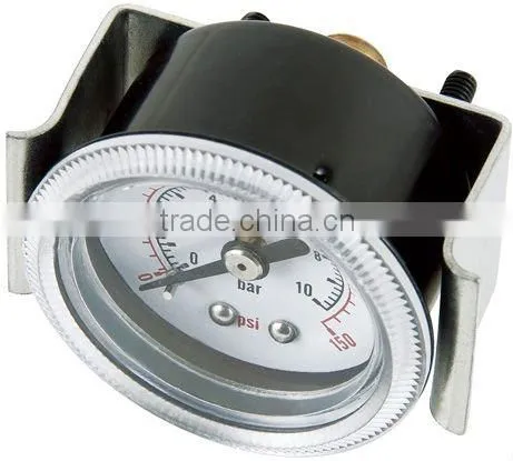 High pressure oil aseismatic gauge