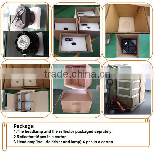 UL DLC CE ROHS 120w 150w ip65 industrial led high bay light