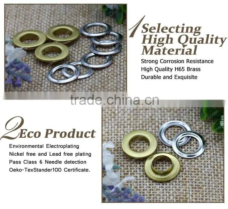 Painted Technics and Round Shape curtain eyelet ring
