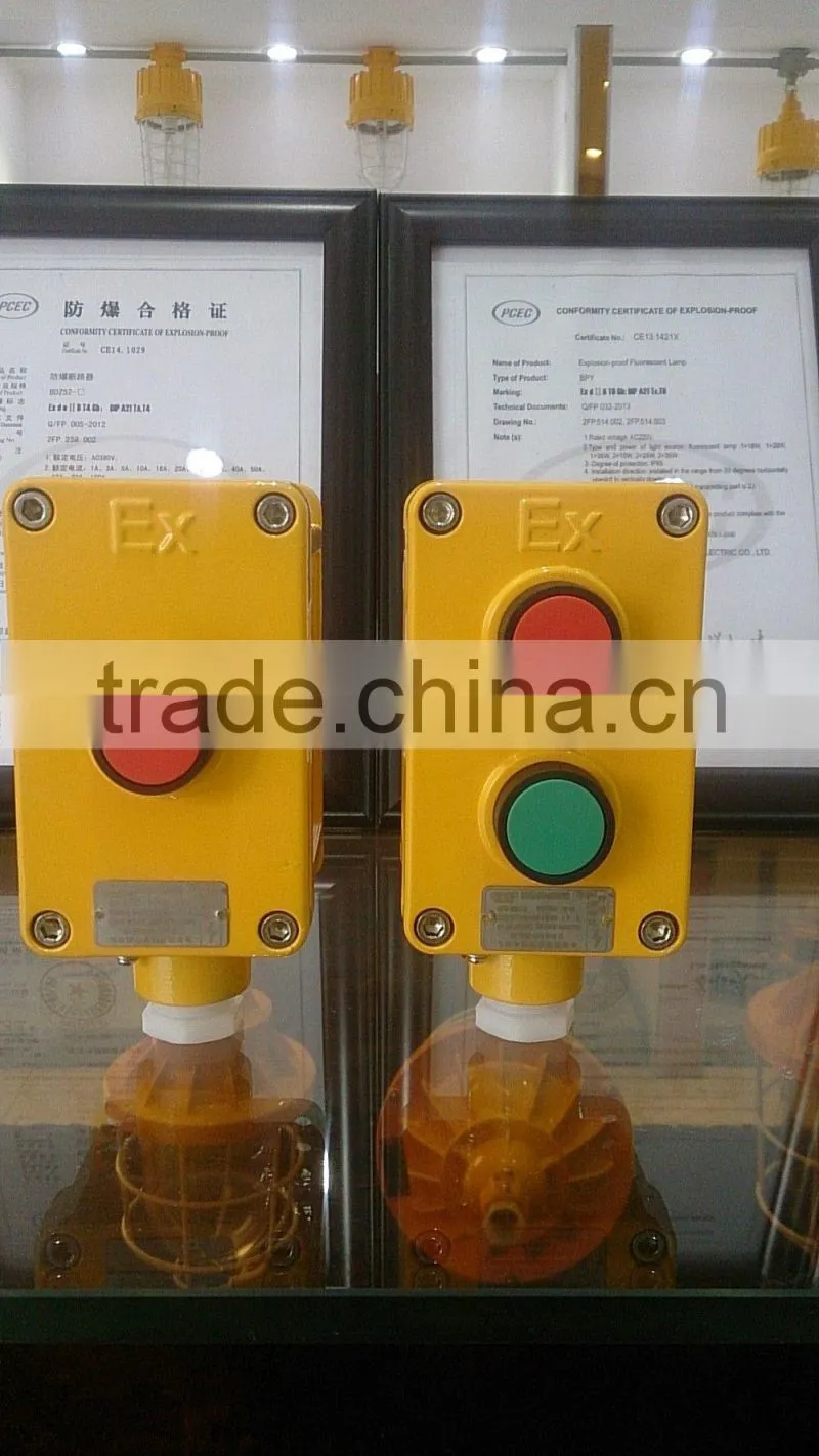 LA53 Aluminum alloy IP65 10A Ex proof control button