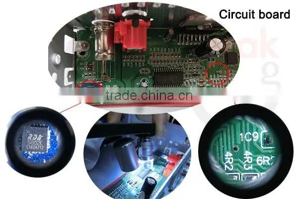 Wholesales 2014 Mini 60X -100X Magnifier Microscope lens for iPhone 4