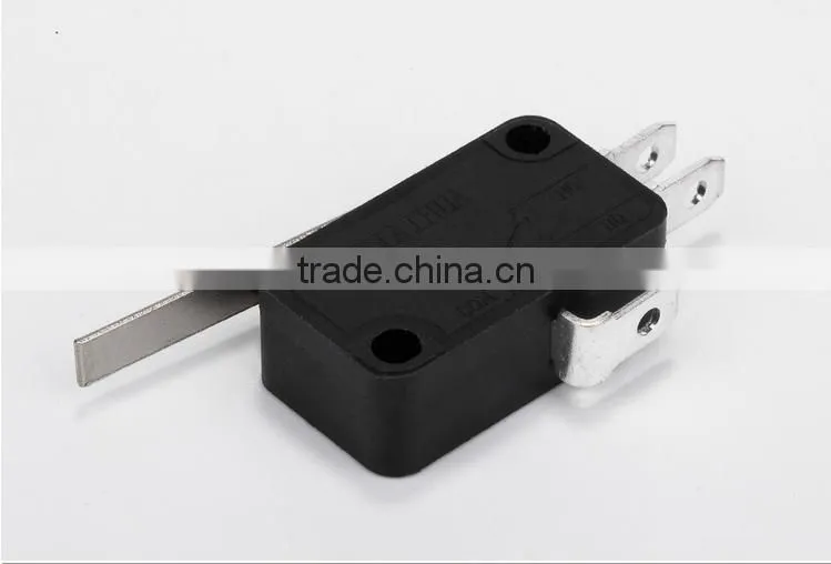 250V 2 pin black micro switch with high quality