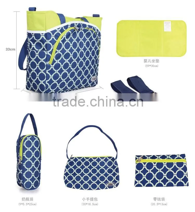 2016 Korea Baby Product Baby Diaper Bag With Baby Bottle Warmer Bag