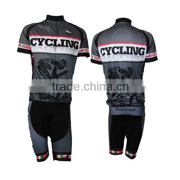 Sublimation Short Sleeve Bicycle Jersey Bike Clothing for Men