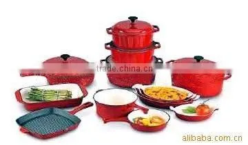 cast iron stock pots