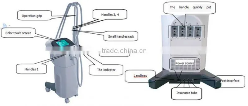 roller vacuum cavitation massage machine