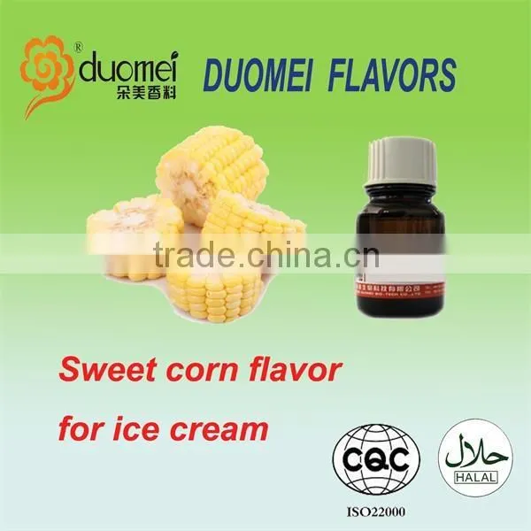 New Arrival sweet corn ice cream flavors/flavours/essences