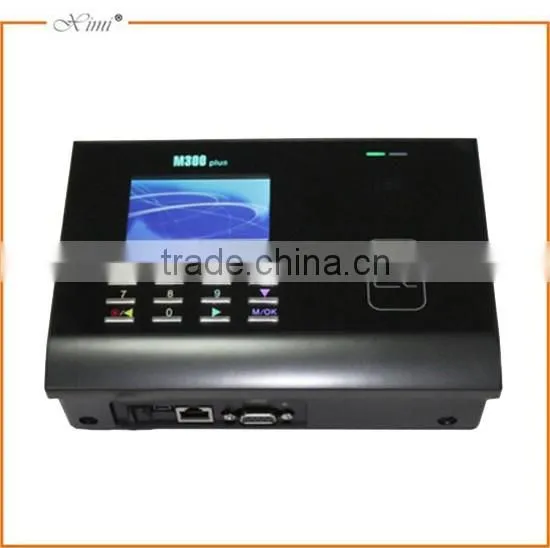 Electronic equipment time attendance M300 rfid card time reader security system TCP/IP and optional rs232&485 doorbell machine