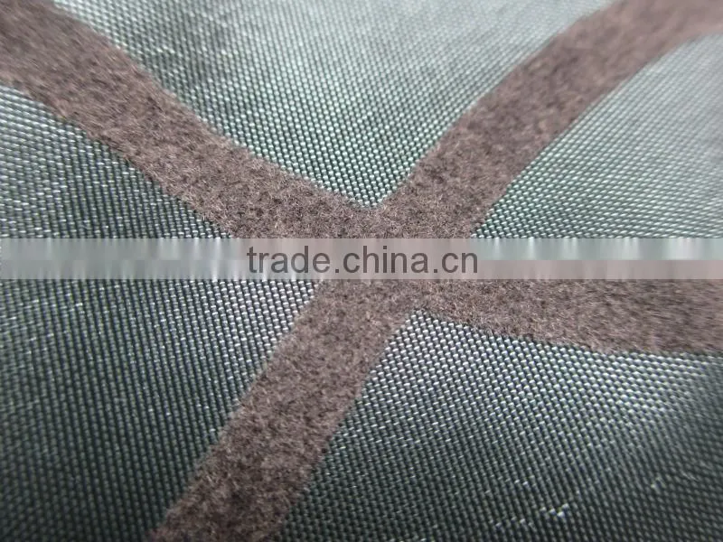 flocking fabric for sofa and curtain,Upholstery Fabric For Sofas,Jacquard Curtain Sofa Fabric