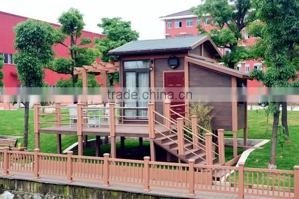 FRSTECH WPC STOCK CO LTD tiny house 12 square meter waterproof anti-UV Stylish WPC House trinidad teak logs and lumber