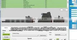 Cable tray roll forming machine with PLC control