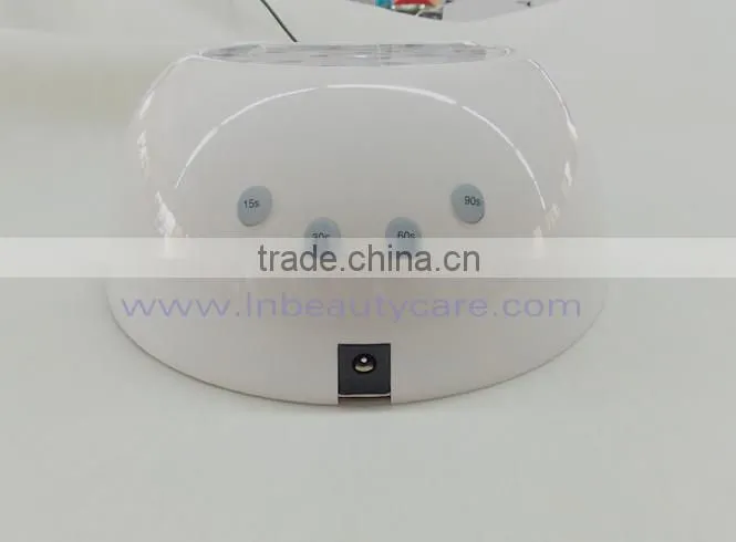 Latest style in 2014! 30W NEW MOON NAIL LAMP 12W CCFL+18W LED lamp, curing all gels within 30seconds!
