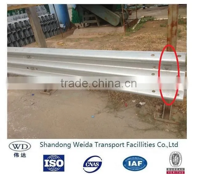 Zinc Coated Guardrail Washer 76x44x4mm