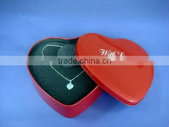 Heart shaped gift box for jewelry/Jewelry box