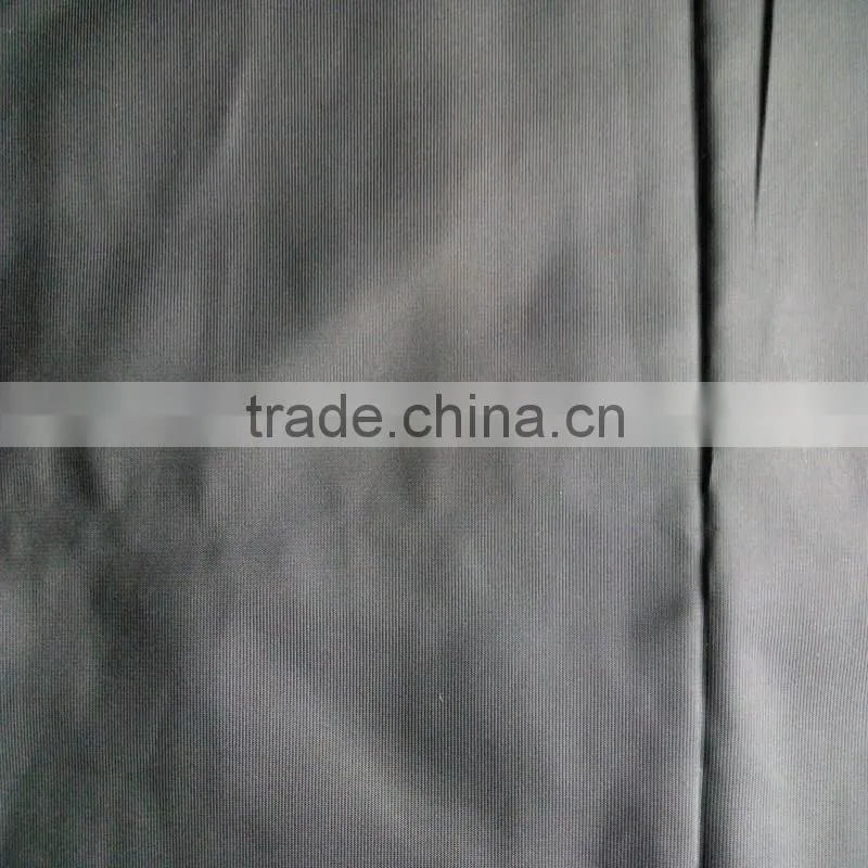 75D Black Technical Polyester Denier Twill Twisting Fabric For Lady Dress