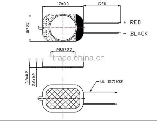FBS1712 Mobilphone speaker mylar speaker earphone speaker (FBELE)
