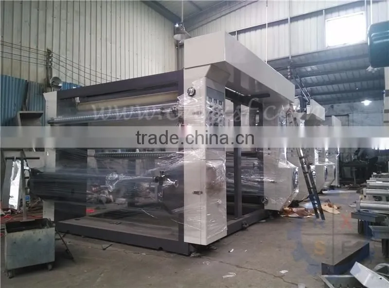 4 color 1600mm gravure type decorative paper printing machine