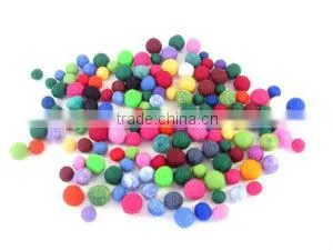 Colorful Felt Balls for Decoration