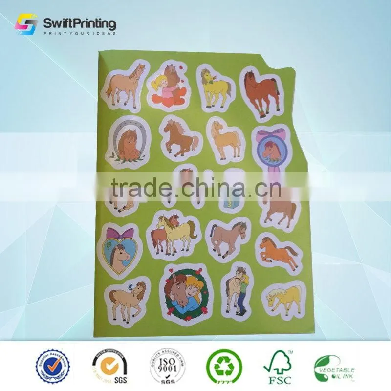 Economic new products custom printing paper sticker