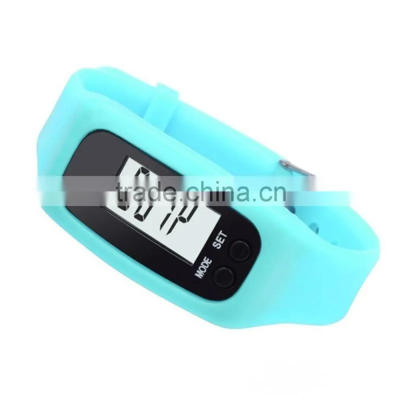 portable mini christmas gift sport kids pedometer watch