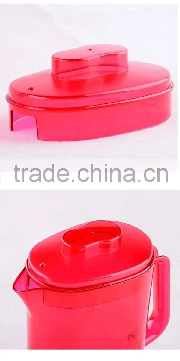 2.2L plastic water jug with jug spout