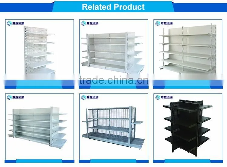 2016 Latest power coating metal storage warehouse shelf divders