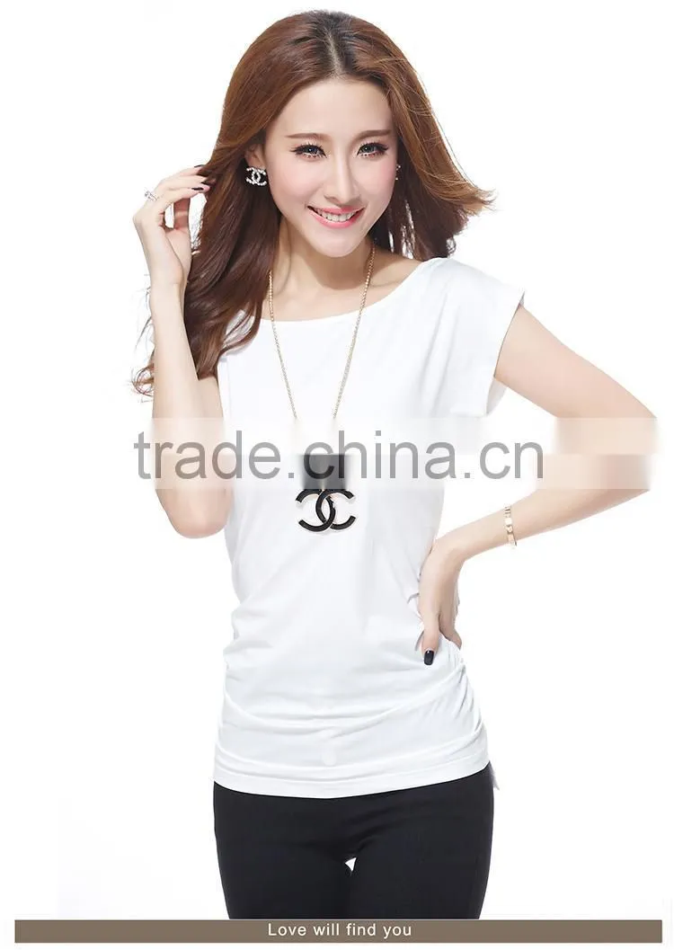 hebei anhua 2015 new style women T-shirt