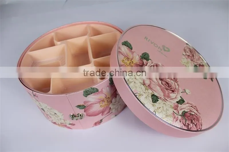 High Quality Round chocolate candy box, chocolate packaging box wholesales