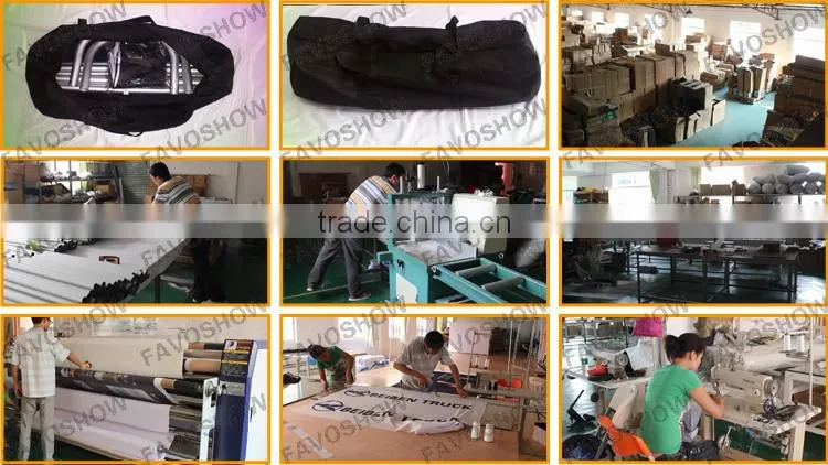 Flame Retardant Trade Show Stretch Polyester Table Cloth