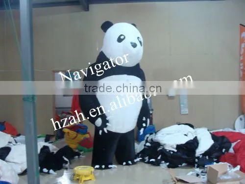 Inflatable Panda Cartoon Movable Model
