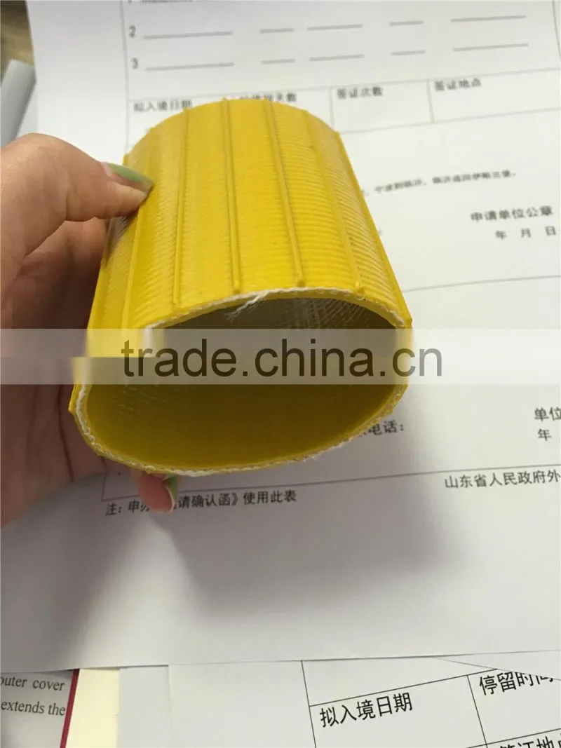synthetic rubber oil delivery lay flat hose