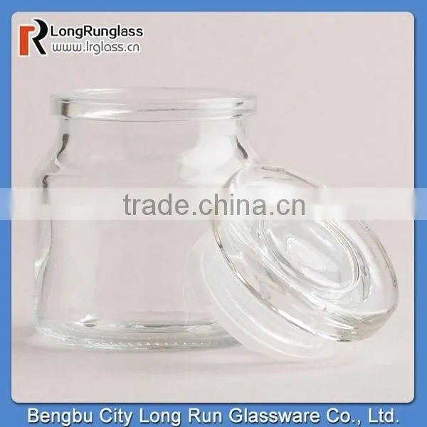 LongRun 3oz Round Spice Glass Jars with Lids Hot Sale Kitchen Glassware