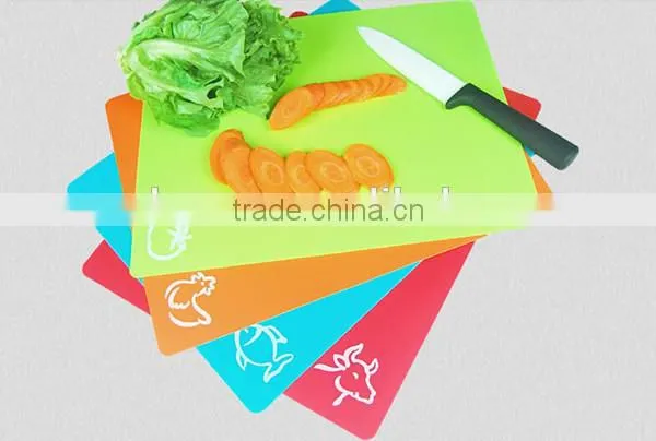 New PP Folding Non-Slip Thin Kitchen Chopping Block/Cutting Board