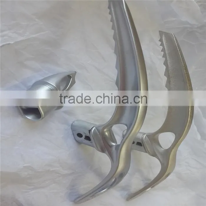 Large aluminum handicraft parts pearl chrome plating processing