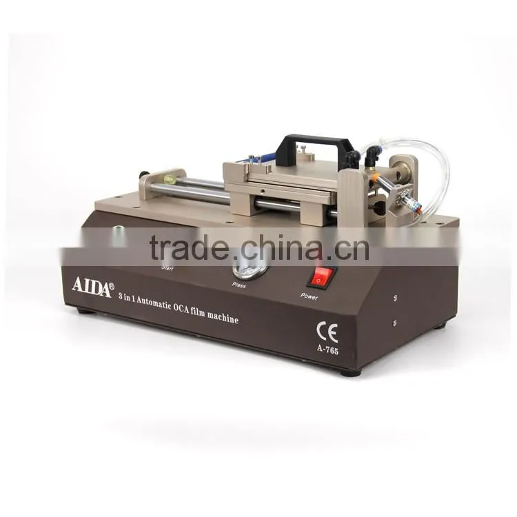 Built-in Vacuum Pump Universal Automatic LCD OCA Film Laminating Machine OCA Laminator refurbish machine for iphone samsung lcd