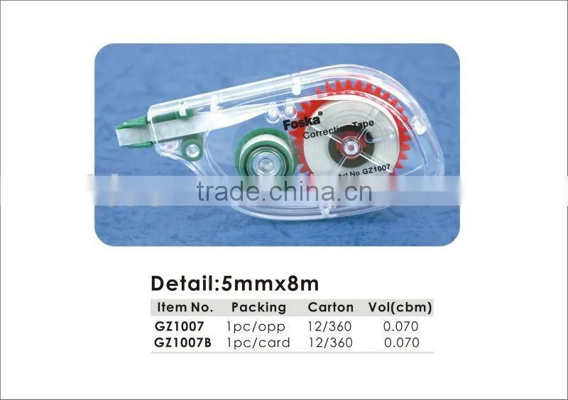 4ml European Quality metal-tip Correction Fluid / Correction Pen/liquid Correction.