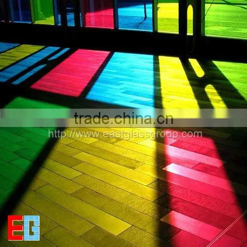 4.38-39.52 mm laminated glass with ISO & CE certificate.