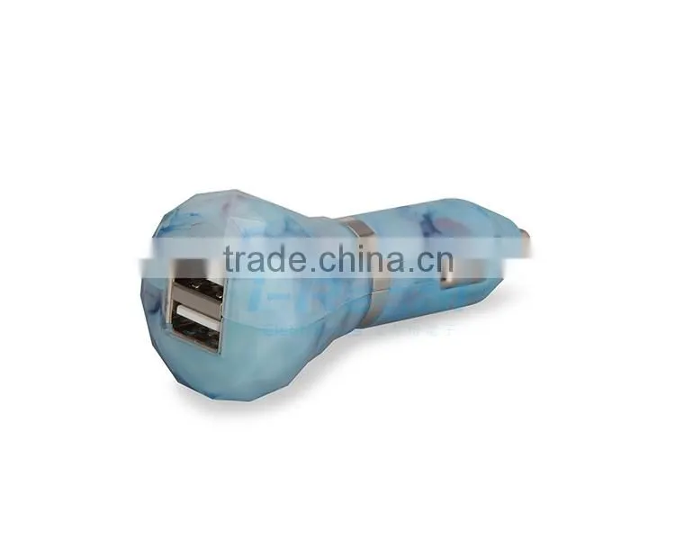 Wholesales quick portable charger 5v 2.1 a usb charger ,dual usb car charger for mobile phone and pad use