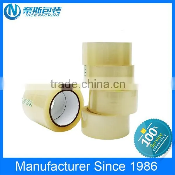 Manufacturing Supplier Carton Sealing Jumbo Roll Packing Adhesive Bopp Tape
