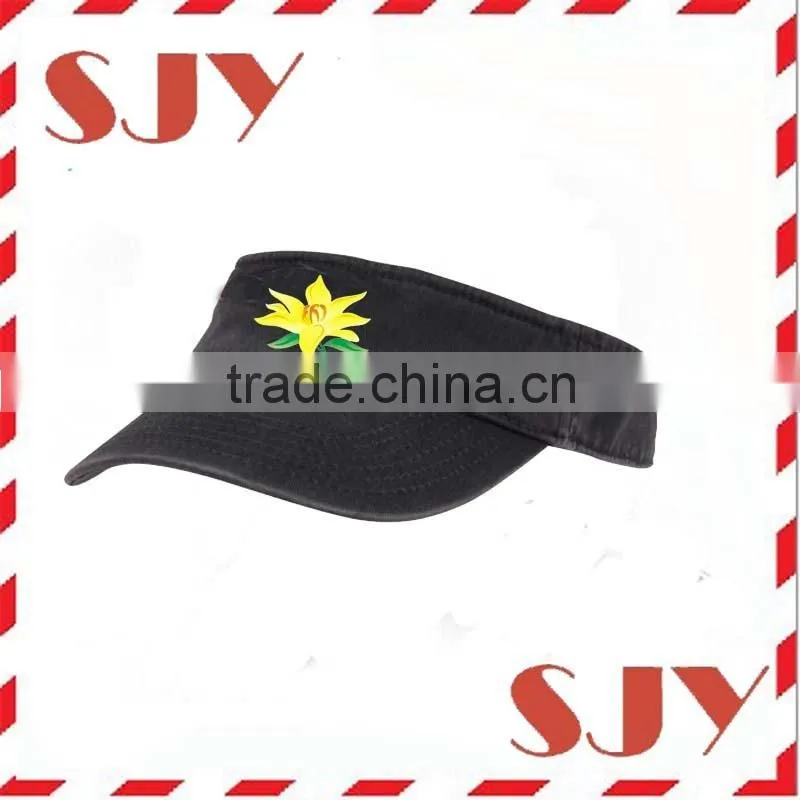 UV sun protection custom branded sun visor hat