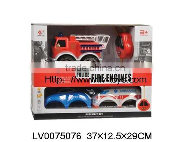 3 in 1! 2CH rc construction set with head light