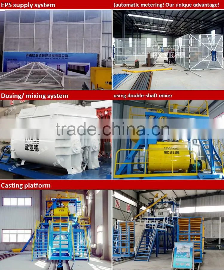 2016 automatic machine production line of sandwich panel lightweight board forming machine engineer survice