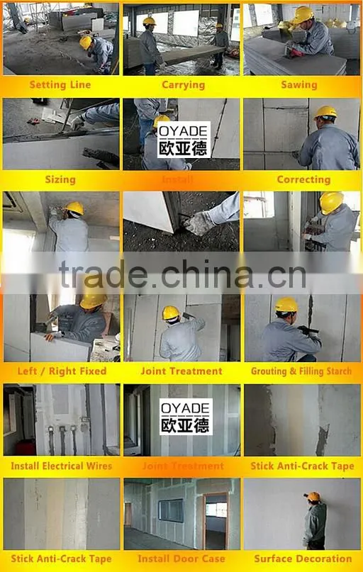 2016 automatic machine production line of sandwich panel lightweight board forming machine engineer survice